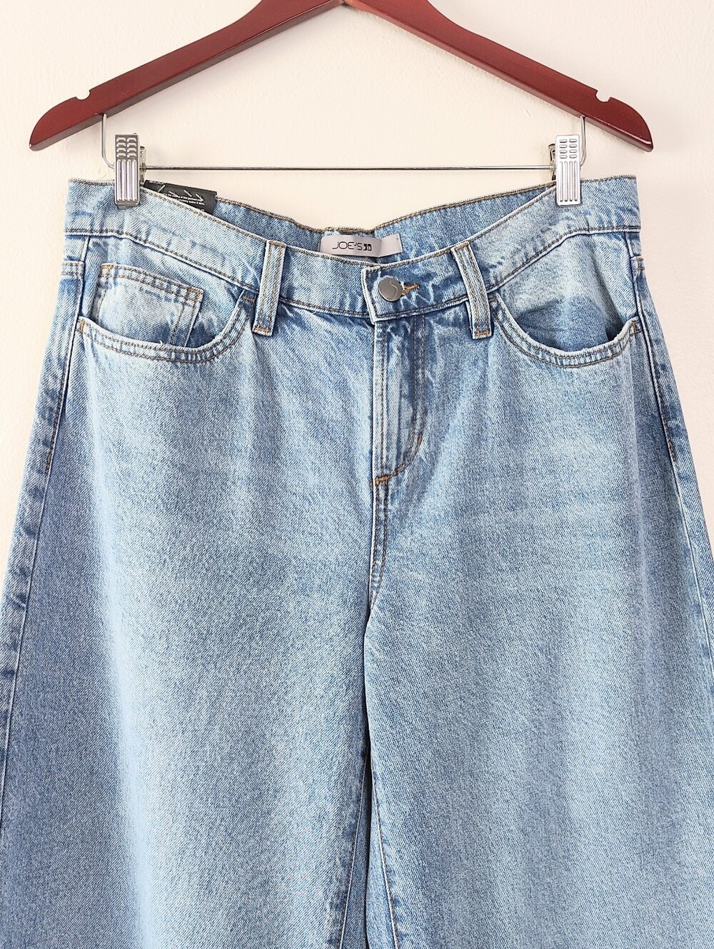 NEW! Joe's Jeans Low Rise Wide Leg Jeans Size 30 Relaxed Fit Hanoi Denim Pants - Picture 5 of 12